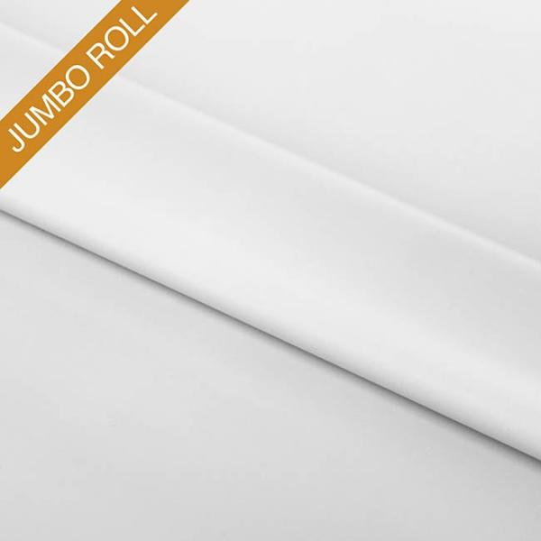 Wrapping Paper Rolls |  Wrapping Paper Jumbo Counter Roll Gloss White (50cmx100m) Wrapping Paper White