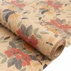 Wrapping Paper Rolls |  Wrapping Paper Roll Tropical Print Kraft Brown (70cmx25m) Wrapping Paper Soft Brown