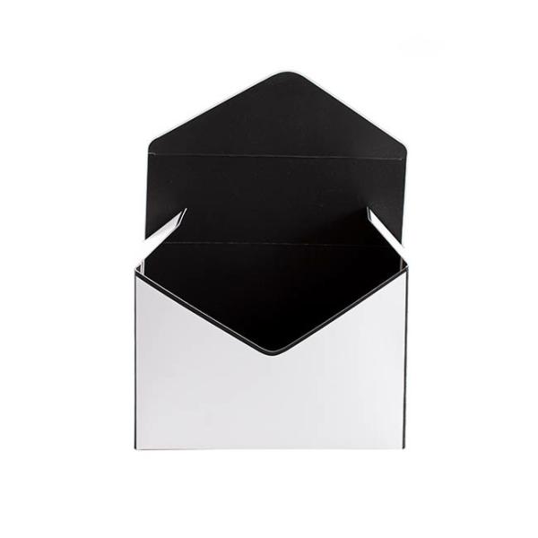 Envelope Gift Boxes |  Envelope Flower Box Large Pack 5 White Black (23Lx8Dx16cmH) Envelope Gift Boxes Envelope Gift Boxes