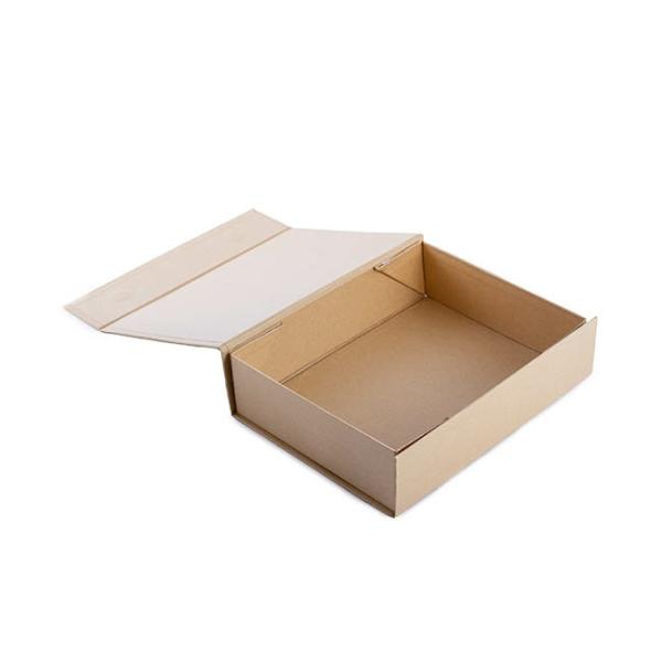 Magnetic Boxes |  Gourmet Gift Box Magnetic Flap Sml BrownKraft (25x20x6.5cmH) Gift Boxes Hamper Boxes