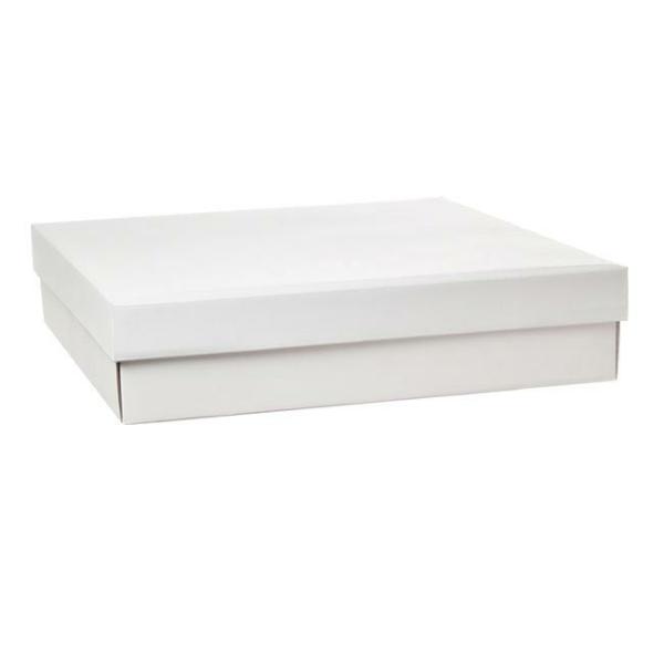 Wedding Dress Storage Boxes |  Wedding And Christening Dress Box Square White (50x50x11cmH) Gift Boxes Wedding Dress Storage Boxes