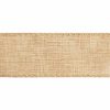 Linen Ribbons |  Ribbon Plain Linen Woven Edge Natural (40mmx10m) Fabric & Paper Ribbons Gold