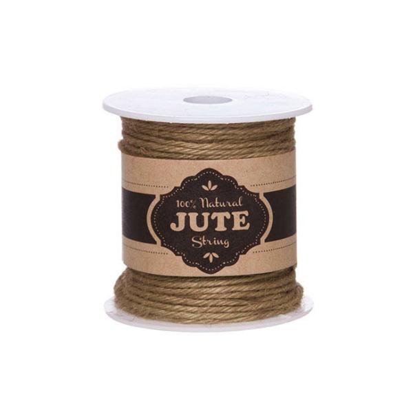 Jute String |  Natural Jute String 4ply 100g Natural (Approx 40m) Jute String Brown