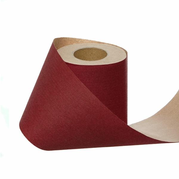 Wrapping Paper Rolls |  Wrapping Narrow Roll Solid Kraft Red (10cmx25m) Wrapping Paper Red